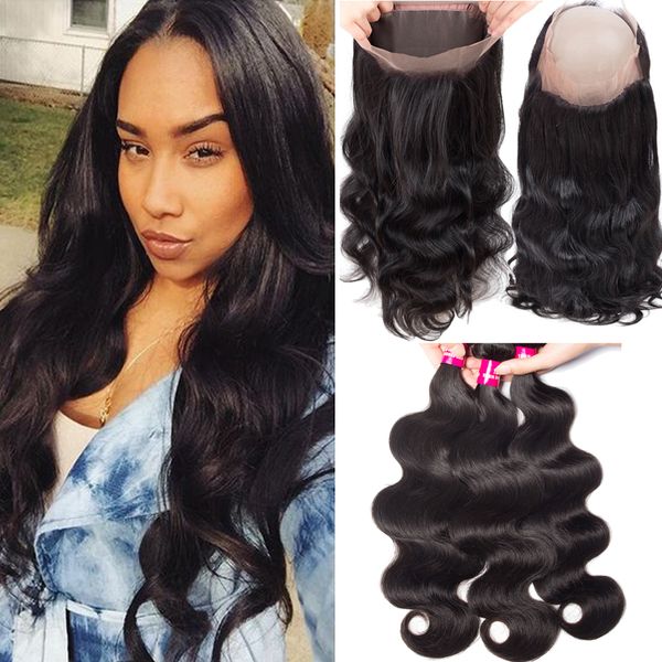 brazilian hair body wave with 360 lace frontal closure 100% unprocessed brazilian peruvian malaysian indian human hair with 360 closure, Black;brown
brazilian hair body wave with 360 lace frontal closure 100% unprocessed brazilian peruvian malaysian indian human hair with 360 closure, Black;brown