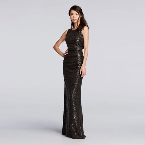 long sequin tank bridesmaid dresses with cowl back f19400 wedding party dress evening dress formal dresses, White;pink
long sequin tank bridesmaid dresses with cowl back f19400 wedding party dress evening dress formal dresses, White;pink