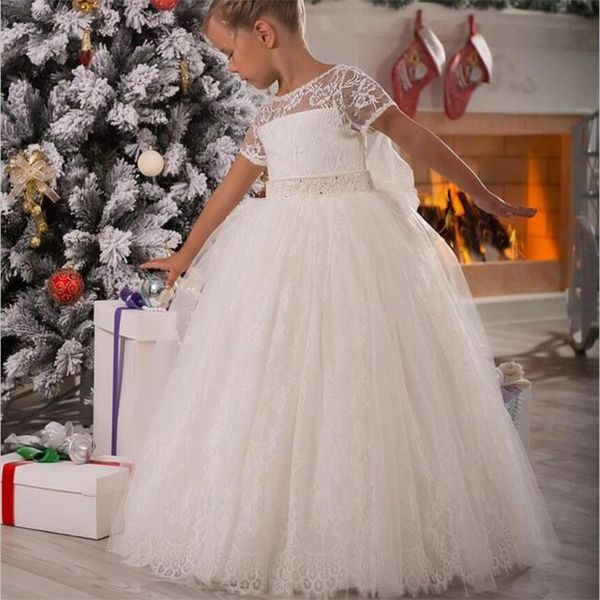brand new flower girl dresses with short sleeve for wedding fashion little girls kids/children dress party pageant first communion dress, White;blue
brand new flower girl dresses with short sleeve for wedding fashion little girls kids/children dress party pageant first communion dress, White;blue