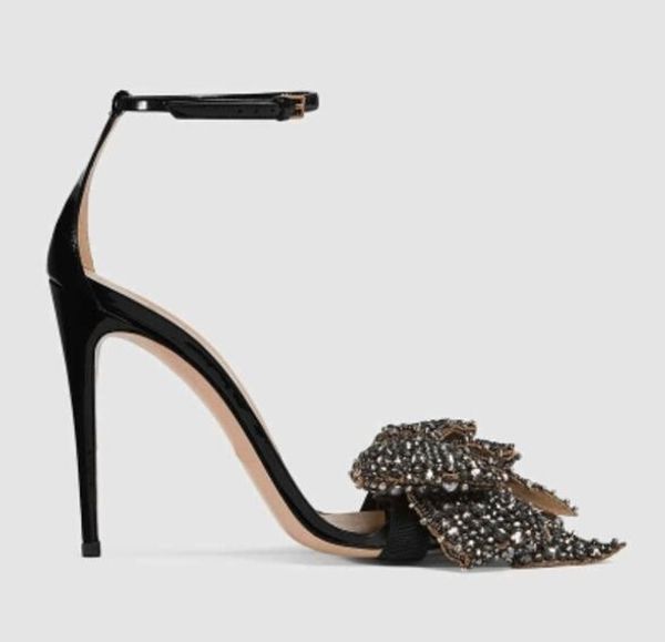 2017 fashion women bowtie sandals thin heel party shoes ankle strap sandals open toe high heels ladies glitter rhinestone dress shoes, Black
2017 fashion women bowtie sandals thin heel party shoes ankle strap sandals open toe high heels ladies glitter rhinestone dress shoes, Black