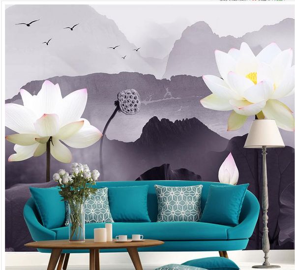 black and white abstract mountain lotus mood tv background wall mural 3d wallpaper 3d wall papers for tv backdrop
black and white abstract mountain lotus mood tv background wall mural 3d wallpaper 3d wall papers for tv backdrop