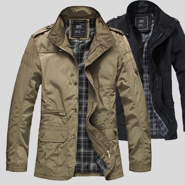 wholesale- 2016 mens plus size jacket m-5xl male casual jacket coat stand collar badge windproof jackets black khaki, Black;brown
wholesale- 2016 mens plus size jacket m-5xl male casual jacket coat stand collar badge windproof jackets black khaki, Black;brown