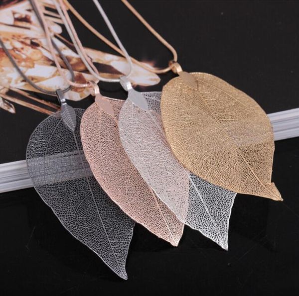 explosion of natural leaves long necklace personality simple leaf sweater chain wfn392 (with chain) mix order 20 pieces a lot, Silver
explosion of natural leaves long necklace personality simple leaf sweater chain wfn392 (with chain) mix order 20 pieces a lot, Silver