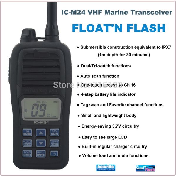 ic-m24 ipx7 водонепроницаемый float marine radio transceiver аналоговый vhf two way радио высокого качества walkie talkie ham
ic-m24 ipx7 водонепроницаемый float marine radio transceiver аналоговый vhf two way радио высокого качества walkie talkie ham