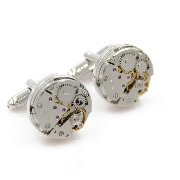 wholesale- sale watch movement cufflinks upscale men's motives are not core business cufflinks french shirt cufflinks nail, Gray
wholesale- sale watch movement cufflinks upscale men's motives are not core business cufflinks french shirt cufflinks nail, Gray