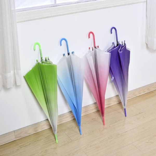 gradient color women sun umbrella fashion rain umbrellas paraguas long cute beach umbrella wholesale
gradient color women sun umbrella fashion rain umbrellas paraguas long cute beach umbrella wholesale