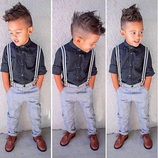 Baby Kids Clothes Childrens Clothing 2017 2PCS Kids Baby Boys Toddler Shirt+Bib Pants Overalls Trousers Clothes Outfit Set
Baby Kids Clothes Childrens Clothing 2017 2PCS Kids Baby Boys Toddler Shirt+Bib Pants Overalls Trousers Clothes Outfit Set