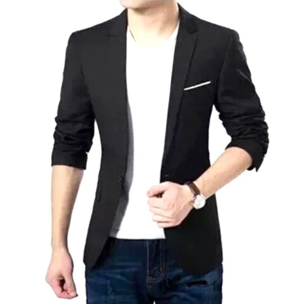 spring new leisure suits men slim small suit coat boys and young men thin suit ing, White;black
spring new leisure suits men slim small suit coat boys and young men thin suit ing, White;black