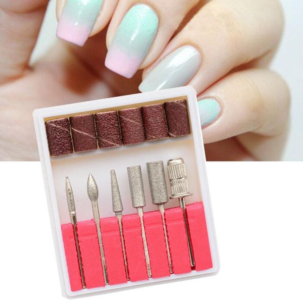 wholesale- 6pcs manicure drill bit for nail art machine grinding heads nail file steel mounted point polish tool for nail art salon, Silver
wholesale- 6pcs manicure drill bit for nail art machine grinding heads nail file steel mounted point polish tool for nail art salon, Silver