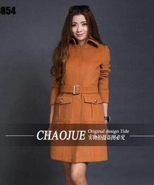 women in the spring and autumn fashion elegant handsome long trench coat cultivate one's morality show thin cloth / s-4xl, Black
women in the spring and autumn fashion elegant handsome long trench coat cultivate one's morality show thin cloth / s-4xl, Black