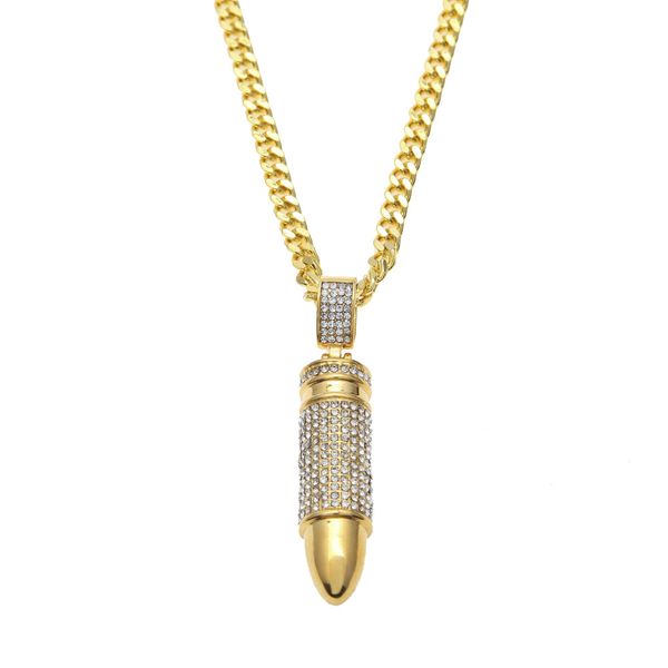 fashion men hip cool bullet pendant necklace pendant hip-hop male steel necklace stainless hop super rhinestone dj nightclub rapper jew xgtx
fashion men hip cool bullet pendant necklace pendant hip-hop male steel necklace stainless hop super rhinestone dj nightclub rapper jew xgtx