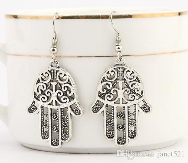 vintage earrings hamsa hand chinese miao silver tone dangling earrings womens jewelry gifts for her
vintage earrings hamsa hand chinese miao silver tone dangling earrings womens jewelry gifts for her
