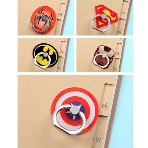 DHL Universal 360 Degree Super Hero Superman Batman Spiderman Finger Ring Holder Phone Stand For iPhone 7 6s Samsung Mobile Phones
DHL Universal 360 Degree Super Hero Superman Batman Spiderman Finger Ring Holder Phone Stand For iPhone 7 6s Samsung Mobile Phones