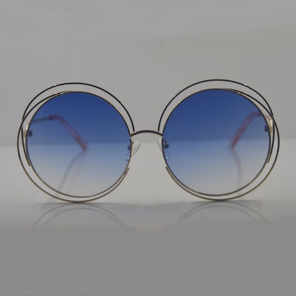 ladies round gold wire frame sunglasses ce 114 s gold/ brown gradient fashion designer brand sunglasses new with case, White;black
ladies round gold wire frame sunglasses ce 114 s gold/ brown gradient fashion designer brand sunglasses new with case, White;black