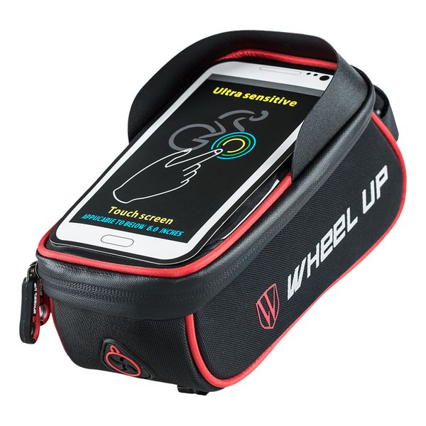 Waterproof Bicycle Bag Basket Pannier Frame Tube Handlebar Bag High Sensitive Touch Screen Double Zipper Cycling Bags
Waterproof Bicycle Bag Basket Pannier Frame Tube Handlebar Bag High Sensitive Touch Screen Double Zipper Cycling Bags