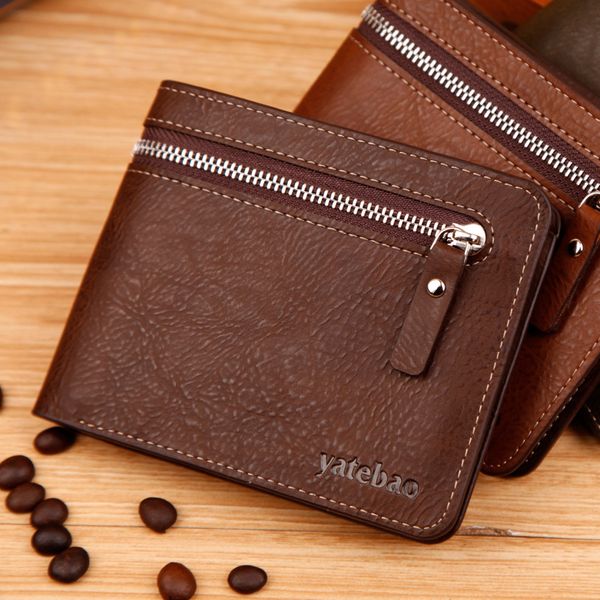 split joint quality pu leather men wallets outside zipper pocket fashion cross section student credit card holder wallet purse, Red;black
split joint quality pu leather men wallets outside zipper pocket fashion cross section student credit card holder wallet purse, Red;black