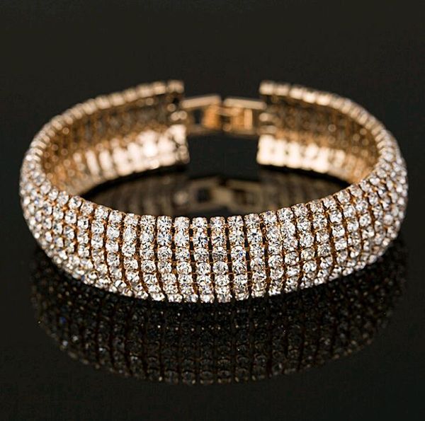 selling full crystal rhinestone bangle korean women cz diamond silver gold bracelet jewelry for ladies gift, Black
selling full crystal rhinestone bangle korean women cz diamond silver gold bracelet jewelry for ladies gift, Black