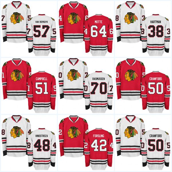 Womens Chicago Blackhawks 42 Gustav Forsling 38 Ryan Hartman 48 Vinnie Hinostroza 51 Brian Campbell 57 Trevor Van Riemsdyk Hockey Jerseys
Womens Chicago Blackhawks 42 Gustav Forsling 38 Ryan Hartman 48 Vinnie Hinostroza 51 Brian Campbell 57 Trevor Van Riemsdyk Hockey Jerseys