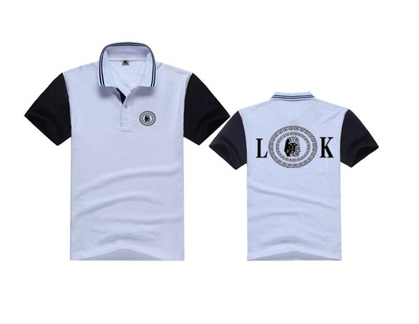 u5362# quick dry fashion polos last kings t shirt breathable high-quality cotton men's short sleeve, White;black
u5362# quick dry fashion polos last kings t shirt breathable high-quality cotton men's short sleeve, White;black