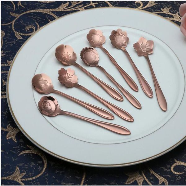 eco-friendly blossom stainless steel coffee spoon ice cream spoons dessert spoon with gold rose gold color for option
eco-friendly blossom stainless steel coffee spoon ice cream spoons dessert spoon with gold rose gold color for option