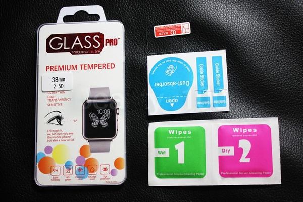 For 38mm 42mm apple watch iwatch 0 2mm 2 5d 9h tempered gla flim creen protector with retail package
For 38mm 42mm apple watch iwatch 0 2mm 2 5d 9h tempered gla flim creen protector with retail package