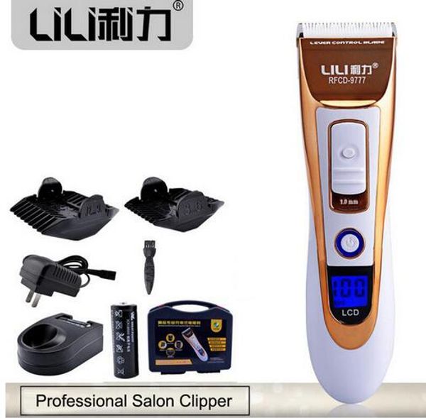 professional electric hair trimmer for barber salon lcd titanium hair clipper beard haircut cutting machine for men baby lili rfcd-9777
professional electric hair trimmer for barber salon lcd titanium hair clipper beard haircut cutting machine for men baby lili rfcd-9777