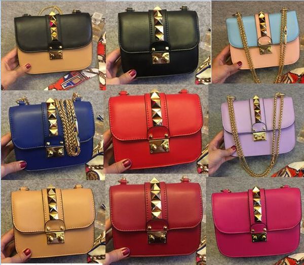 designer handbags brand genuine leather bag rivet chain crossbody bags women shoulder bags
designer handbags brand genuine leather bag rivet chain crossbody bags women shoulder bags