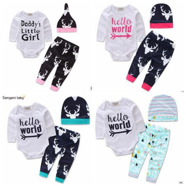 christmas baby clothes kids xmas elk suits ins romper pants hats outfits cotton jumpsuit pants caps cartoon long sleeve clothing sets b3292, White
christmas baby clothes kids xmas elk suits ins romper pants hats outfits cotton jumpsuit pants caps cartoon long sleeve clothing sets b3292, White