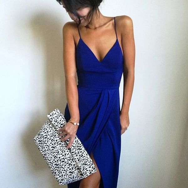 new custom made long prom dress royal blue prom gowns new style evening dresses, Black
new custom made long prom dress royal blue prom gowns new style evening dresses, Black