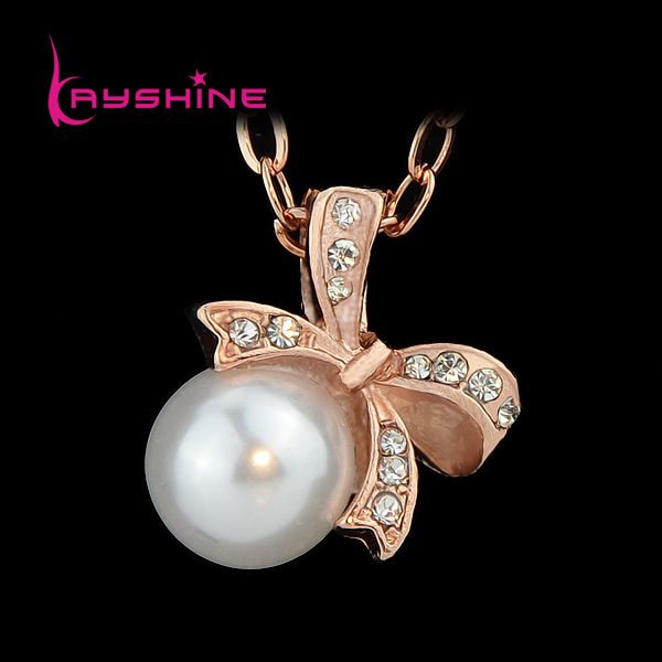 wholesale- simulated pearl jewelry luxury natural colares rose gold color imitation pearl pendant necklace for women graceful rhinestone, Silver
wholesale- simulated pearl jewelry luxury natural colares rose gold color imitation pearl pendant necklace for women graceful rhinestone, Silver