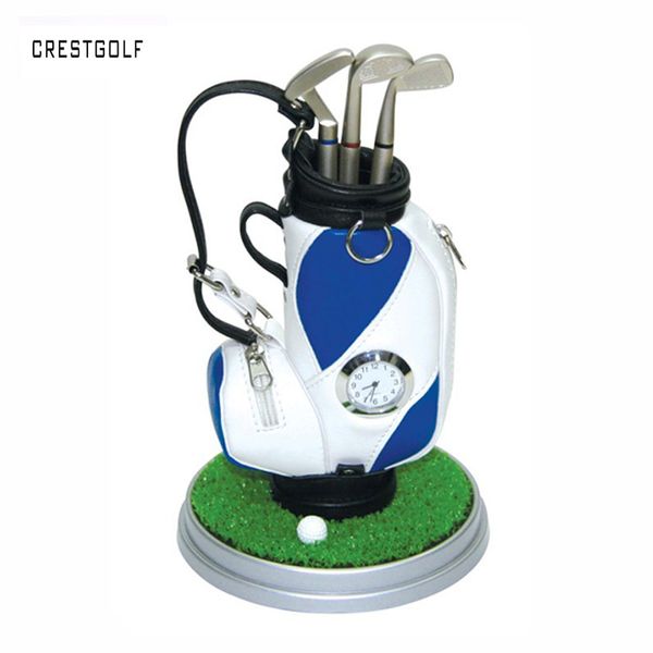 wholesale- crestgolf creative perfact golf present golf pen holder golf bag three ballpoints and clock 7 colors available
wholesale- crestgolf creative perfact golf present golf pen holder golf bag three ballpoints and clock 7 colors available