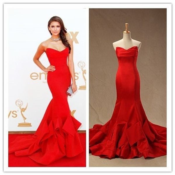romantische sweetheart red langer nina dobrev kleid oscar kleider 2017 backless mermaid celebrity kleider robe de soiree evening prom, Black
romantische sweetheart red langer nina dobrev kleid oscar kleider 2017 backless mermaid celebrity kleider robe de soiree evening prom, Black