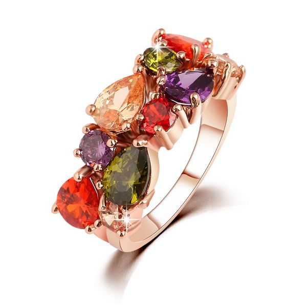new colorful crystal bride rings rose gold alloy multicolor zircon flower wedding ring fashion gifts size 6 7 8 9 hz, Silver
new colorful crystal bride rings rose gold alloy multicolor zircon flower wedding ring fashion gifts size 6 7 8 9 hz, Silver