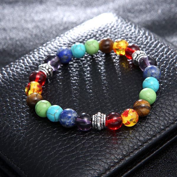 new 7 chakra bracelet lava healing balance beads reiki buddha prayer natural stone yoga bracelets for men women jewelry ing, Black
new 7 chakra bracelet lava healing balance beads reiki buddha prayer natural stone yoga bracelets for men women jewelry ing, Black