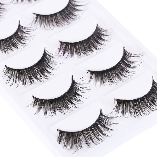 wholesale- fashion women ladies makeup thick false eyelashes 5 pairs eye lashes long black nautral handmade makeup beauty tools
wholesale- fashion women ladies makeup thick false eyelashes 5 pairs eye lashes long black nautral handmade makeup beauty tools