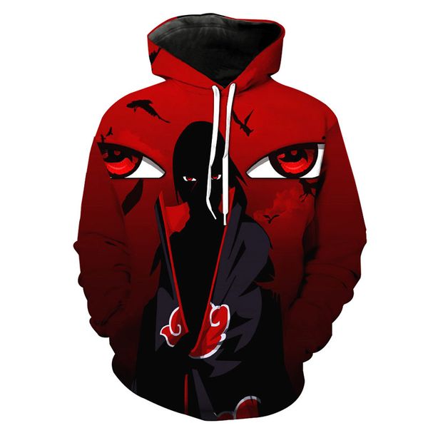 wholesale- men cool anime naruto 3d printing hooded hoodies hipster fashion long sleeve street style sweatshirts spring pocket pullover, Black
wholesale- men cool anime naruto 3d printing hooded hoodies hipster fashion long sleeve street style sweatshirts spring pocket pullover, Black