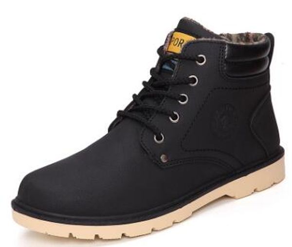 surgut brand keep warm men winter boots pu leather casual boots working fahsion boots essential shoes size 39-44, Black
surgut brand keep warm men winter boots pu leather casual boots working fahsion boots essential shoes size 39-44, Black