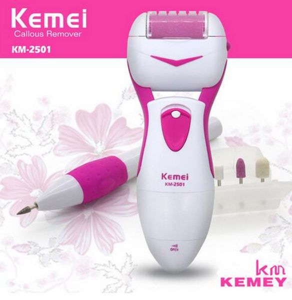 km-2501 electric callus remover battery operated waterproof foot care tool feet dead skin removal unique rollers grinding
km-2501 electric callus remover battery operated waterproof foot care tool feet dead skin removal unique rollers grinding