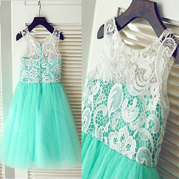 new real flower girl dresses for wedding party communion pageant christmas birthday dress with buttons little girls kids/children dress, White;blue
new real flower girl dresses for wedding party communion pageant christmas birthday dress with buttons little girls kids/children dress, White;blue