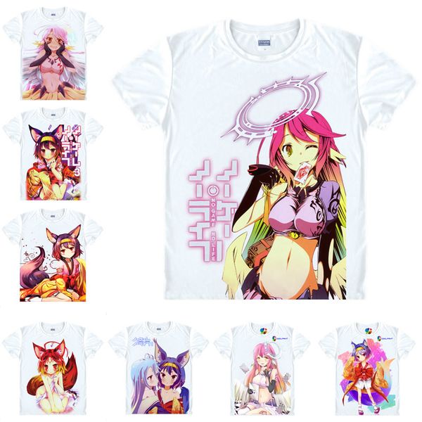 japanese anime shirt no game no life t-shirts multi-style short sleeve jibril hatsuse izuna cosplay costume kawaii gift, White;black
japanese anime shirt no game no life t-shirts multi-style short sleeve jibril hatsuse izuna cosplay costume kawaii gift, White;black