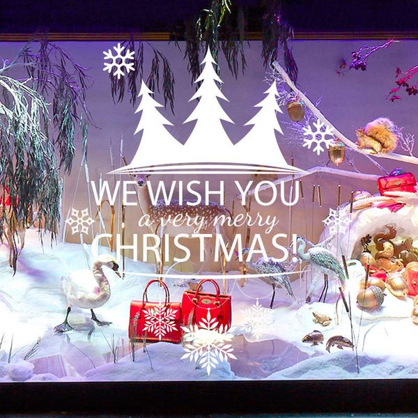 we wish you christmas wall stickers removable art decals home décor for glass window store living room
we wish you christmas wall stickers removable art decals home décor for glass window store living room