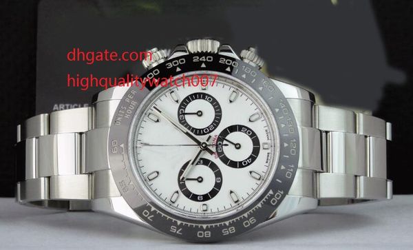 

Горячая высокое качество роскошные наручные часы 116500 LN мужские из нержавеющей ст