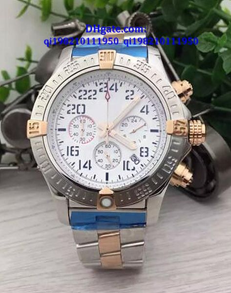 luxury watches box men chronomat blackbird special edition watches two tone watch quartz chronograph watch men wristwatches, Slivery;brown
luxury watches box men chronomat blackbird special edition watches two tone watch quartz chronograph watch men wristwatches, Slivery;brown