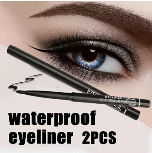 

Wholesale Hot Sale Women Waterproof Retractable Rotary Eyeliner Pen Eye Liner Pencil Makeup Cosmetic Tool 131-0229 free shipping