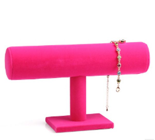 wholesale-red velvet bangle bracelet display 1 row black jewelry bracelet bangle holder watch display stand anklet display gifts, Black;white
wholesale-red velvet bangle bracelet display 1 row black jewelry bracelet bangle holder watch display stand anklet display gifts, Black;white