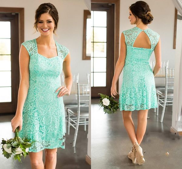 2017 new turquoise mint country short for weddings bridesmaid dresses full lace cap sleeves open backplus size formal maid of honor gowns, Blue;red
2017 new turquoise mint country short for weddings bridesmaid dresses full lace cap sleeves open backplus size formal maid of honor gowns, Blue;red