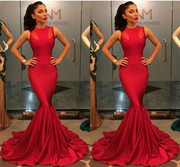 custom made rose red party dress evening gowns jewel sleeveless sheath mermaid formal red carpet prom dresses, Black
custom made rose red party dress evening gowns jewel sleeveless sheath mermaid formal red carpet prom dresses, Black