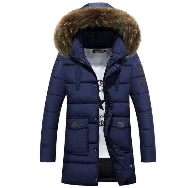 wholesale- men jacket clothes brand parkas fur outwear long down collar 2021 winter clothing male snow coat cotton overcoat windbr huvq, Black
wholesale- men jacket clothes brand parkas fur outwear long down collar 2021 winter clothing male snow coat cotton overcoat windbr huvq, Black