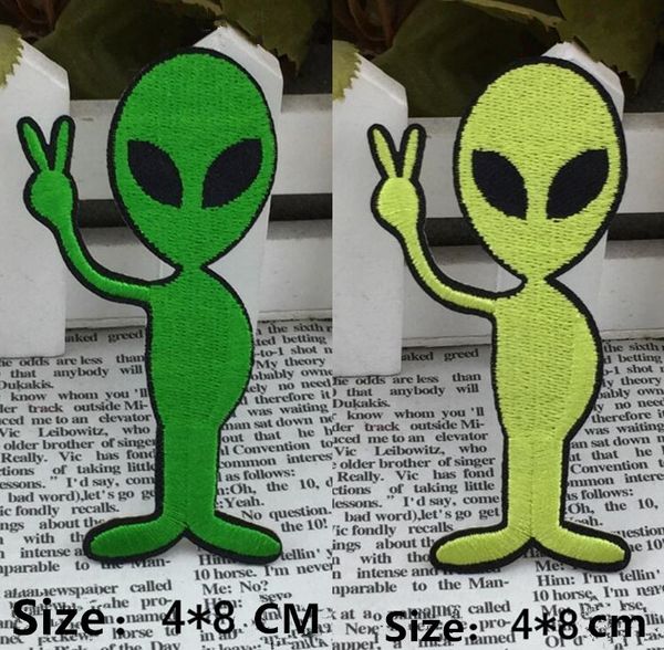 new1.6 inch peace alien ufo flying saucer roswel embroidered patch on patches made of cloth guaranteed diy sew on patch sewing notions bab10, Black
new1.6 inch peace alien ufo flying saucer roswel embroidered patch on patches made of cloth guaranteed diy sew on patch sewing notions bab10, Black