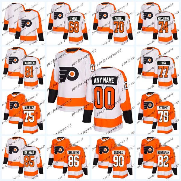 Philadelphia Flyers Jerseys Mens' 2017-2018 Season 68 Morgan Frost 70 Danick Martel 73 Maxim Lamarche 74 Mike Vecchione Hockey Jerseys
Philadelphia Flyers Jerseys Mens' 2017-2018 Season 68 Morgan Frost 70 Danick Martel 73 Maxim Lamarche 74 Mike Vecchione Hockey Jerseys